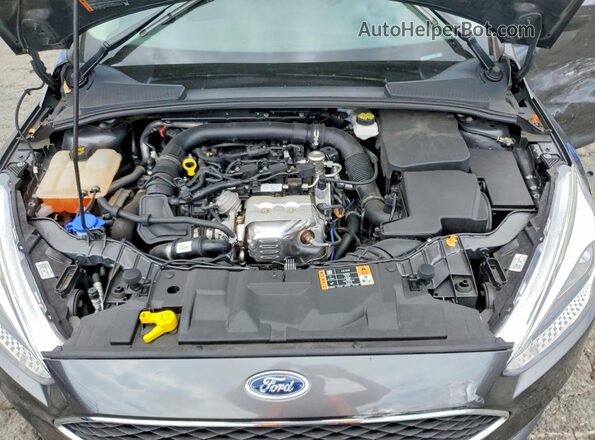 1FADP3FE5JL312824 2018 FORD FOCUS Charcoal Սալոնի հետևի տեսք