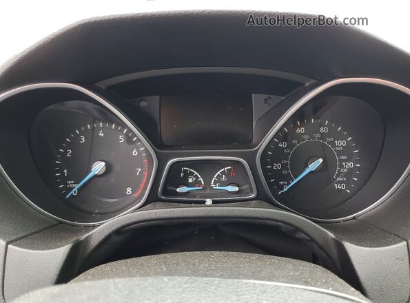 1FADP3FE5JL312824 2018 FORD FOCUS Charcoal Սարքավորումների վահանակի տեսք