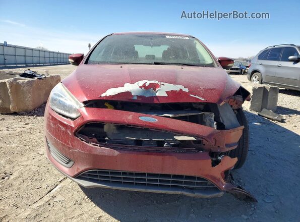 1FADP3FE6HL301843 2017 FORD FOCUS Red Դիմացի տեսք