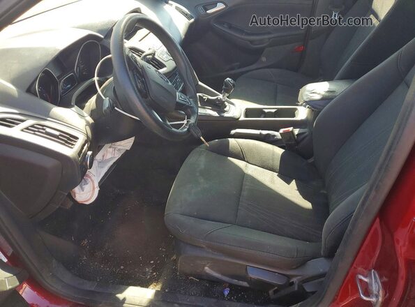 1FADP3FE6HL301843 2017 FORD FOCUS Red Սալոնի դիմացի տեսք