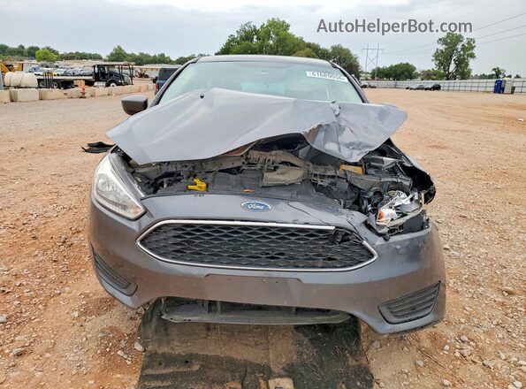 1FADP3FE6JL269966 2018 FORD FOCUS Gray Вид спереду