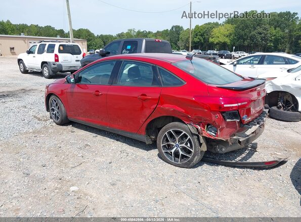 1FADP3FE6JL310533 2018 FORD FOCUS Красный Задняя левая четверть