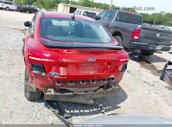 1FADP3FE6JL310533 2018 FORD FOCUS Красный Вид панели приборов