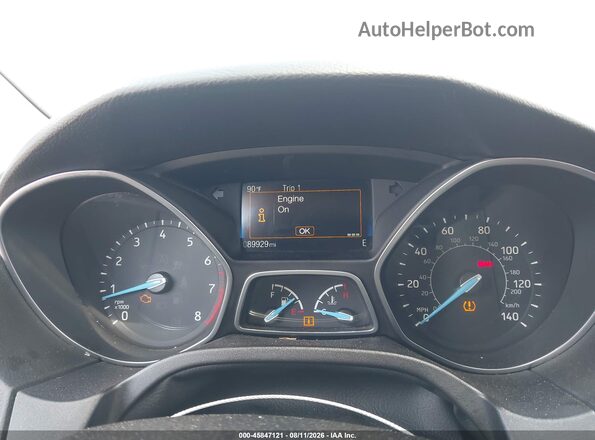 1FADP3FE7HL223122 2017 FORD FOCUS Gray Vista de los asientos traseros