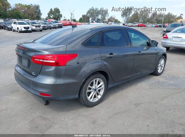 1FADP3FE7HL223122 2017 FORD FOCUS Gray Trasero derecho