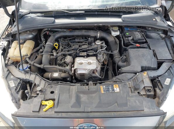 1FADP3FE7HL223122 2017 FORD FOCUS Gray Vista trasera