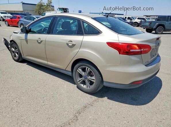 1FADP3FE7JL210781 2018 FORD FOCUS Beige Trasero izquierdo