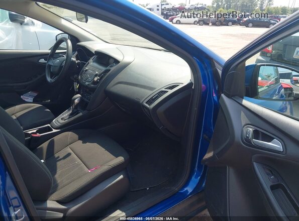 1FADP3FE7JL215592 2018 FORD FOCUS Синий Вид салона спереди