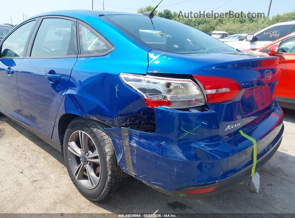 1FADP3FE7JL215592 2018 FORD FOCUS Синий Вид спереди