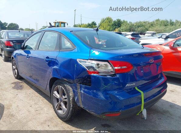 1FADP3FE7JL215592 2018 FORD FOCUS Синий Задняя левая четверть