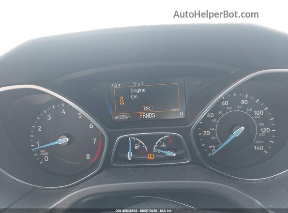 1FADP3FE7JL215592 2018 FORD FOCUS Синий Вид задних сидений