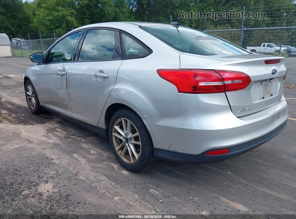 1FADP3FE7JL307043 2018 FORD FOCUS Silver Trasero izquierdo