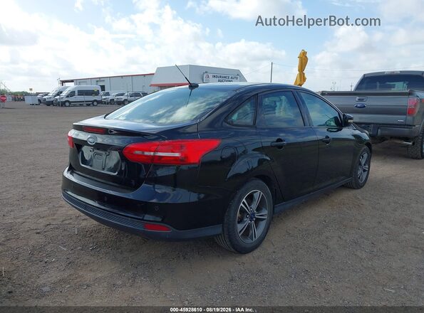 1FADP3FE8GL306931 2016 FORD FOCUS Black Tył prawy