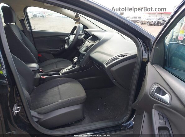 1FADP3FE8GL306931 2016 FORD FOCUS Black Widok wnętrza z przodu
