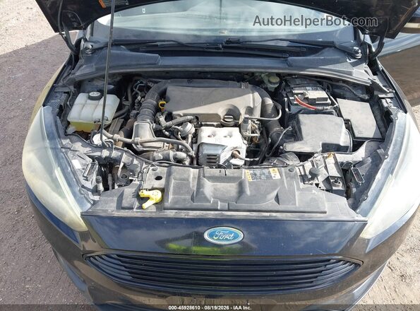 1FADP3FE8GL306931 2016 FORD FOCUS Black Widok z tyłu