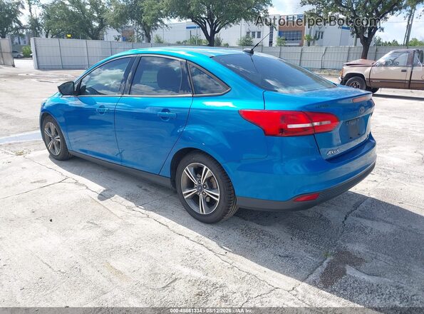 1FADP3FE8GL356289 2016 FORD FOCUS Blue Rear left