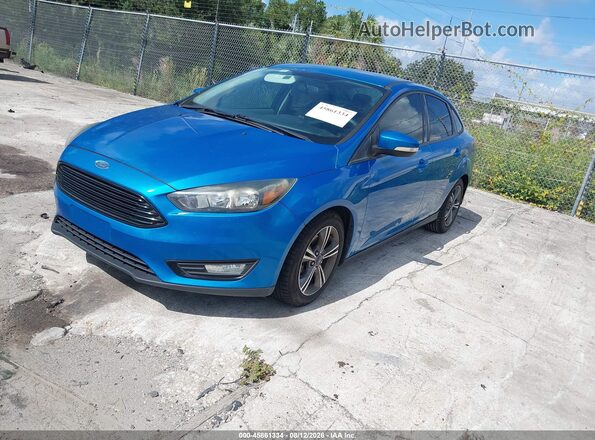 1FADP3FE8GL356289 2016 FORD FOCUS Blue Front left