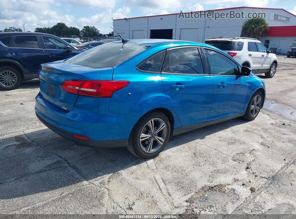 1FADP3FE8GL356289 2016 FORD FOCUS Blue Rear right