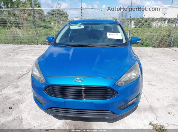 1FADP3FE8GL356289 2016 FORD FOCUS Blue Front view