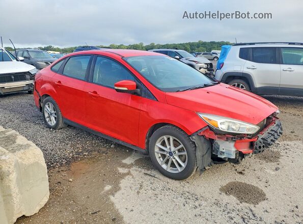 1FADP3FE8HL237417 2017 FORD FOCUS Red წინა მარჯვენა