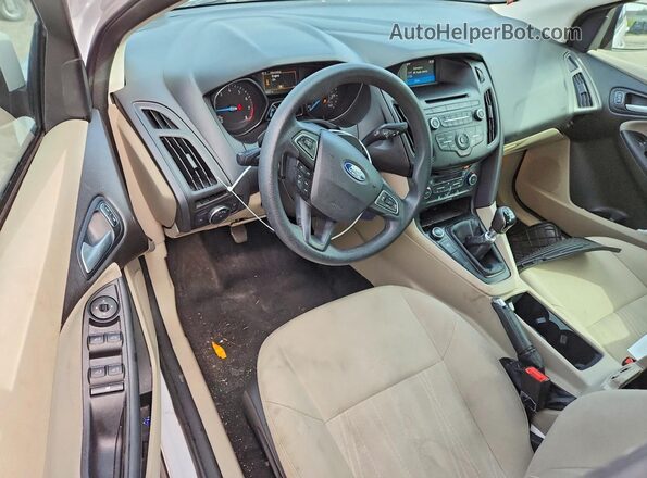 1FADP3FE8HL269865 2017 FORD FOCUS White წინა პანელის ხედი