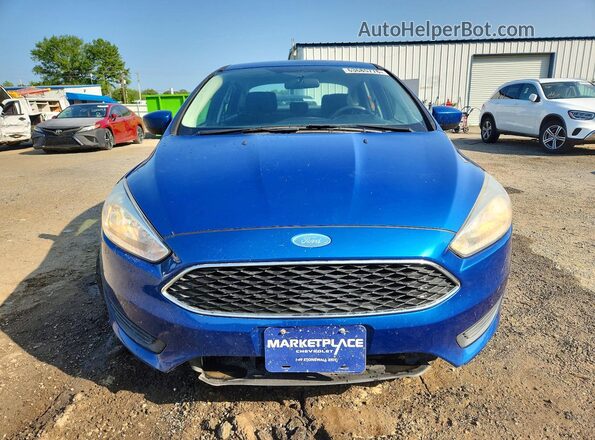 1FADP3FE8JL268804 2018 FORD FOCUS Blue Вид спереду