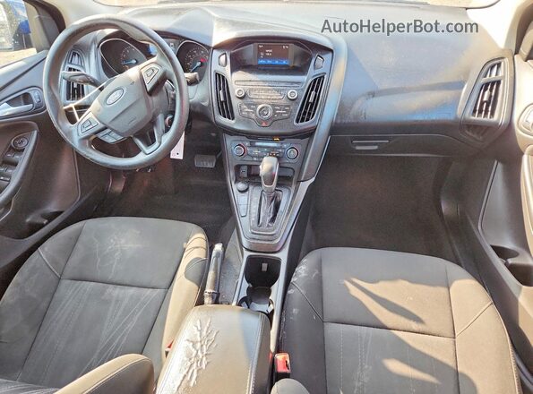 1FADP3FE8JL268804 2018 FORD FOCUS Blue Вид панелі приладів