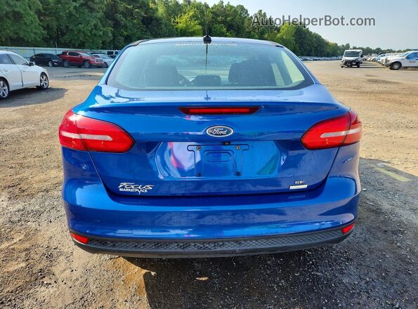 1FADP3FE8JL268804 2018 FORD FOCUS Blue Вид ззаду