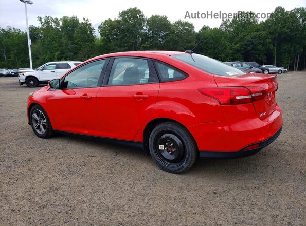 1FADP3FE9HL322881 2017 FORD FOCUS Red Rear left