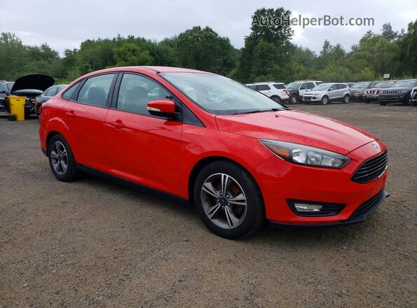1FADP3FE9HL322881 2017 FORD FOCUS Red Front right