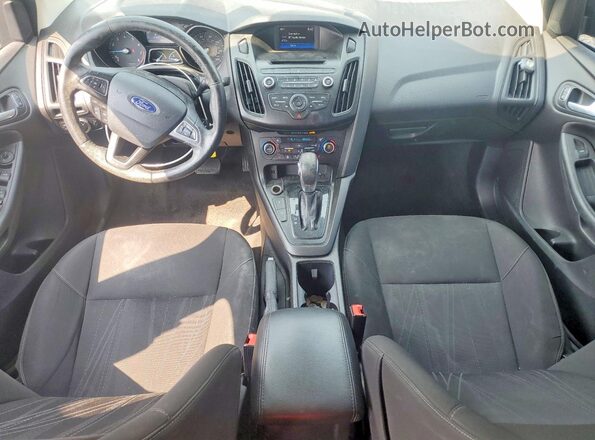 1FADP3FE9HL334951 2017 FORD FOCUS Black Widok deski rozdzielczej
