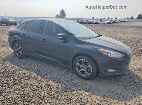 1FADP3FE9HL334951 2017 FORD FOCUS Black Przód prawy