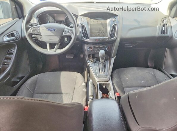 1FADP3FE9JL284803 2018 FORD FOCUS Gray წინა პანელის ხედი