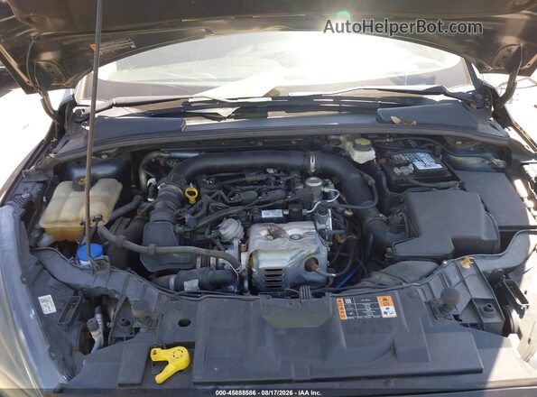 1FADP3FEXHL230050 2017 FORD FOCUS Gray Вид ззаду