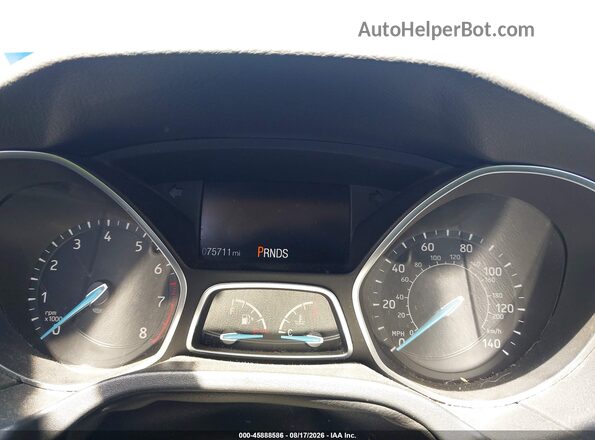 1FADP3FEXHL230050 2017 FORD FOCUS Gray Вид задніх сидінь
