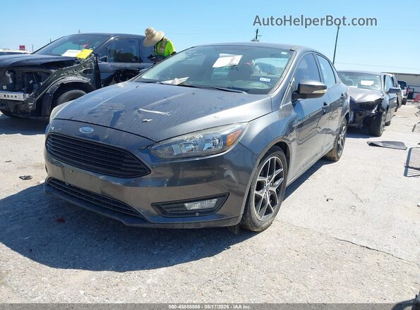 1FADP3FEXHL230050 2017 FORD FOCUS Gray Передня ліва чверть