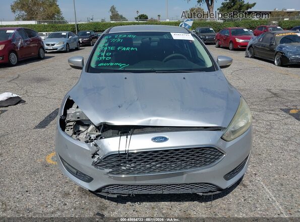 1FADP3FEXHL230498 2017 FORD FOCUS Silver Вид щитка приладів