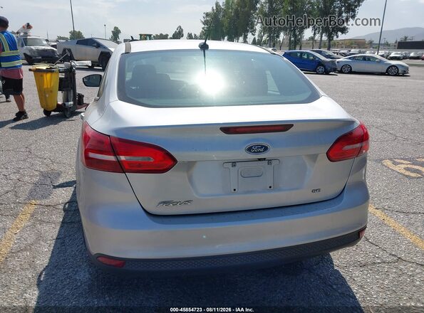 1FADP3FEXHL230498 2017 FORD FOCUS Silver 