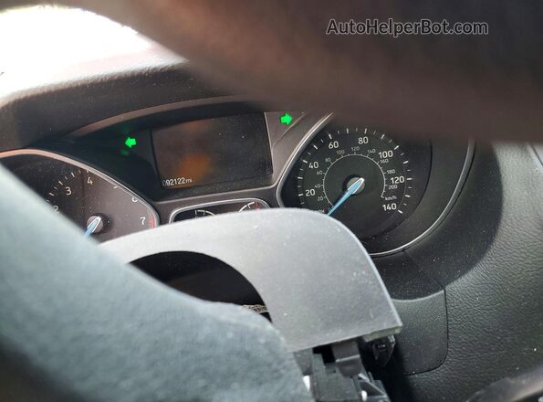 1FADP3FEXJL214257 2018 FORD FOCUS Золотой Вид щитка приборов