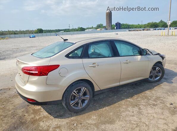 1FADP3FEXJL214257 2018 FORD FOCUS Золотой Задняя правая четверть