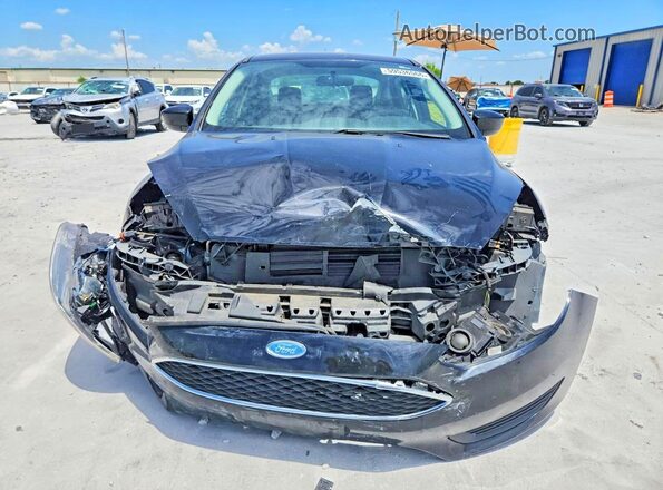 1FADP3FEXJL229387 2018 FORD FOCUS Black Вид спереду