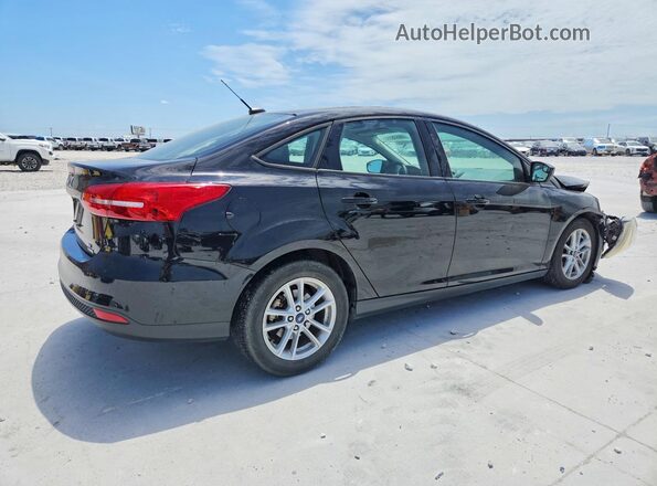 1FADP3FEXJL229387 2018 FORD FOCUS Black Задня права чверть