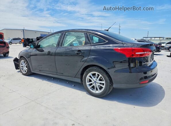 1FADP3FEXJL229387 2018 FORD FOCUS Black Задня ліва чверть