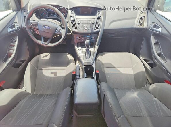 1FADP3FEXJL229387 2018 FORD FOCUS Black Вид панелі приладів