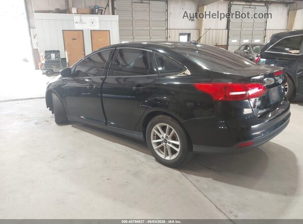 1FADP3FEXJL291372 2018 FORD FOCUS Black Հետևի ձախ