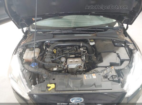 1FADP3FEXJL291372 2018 FORD FOCUS Black Հետևի տեսք