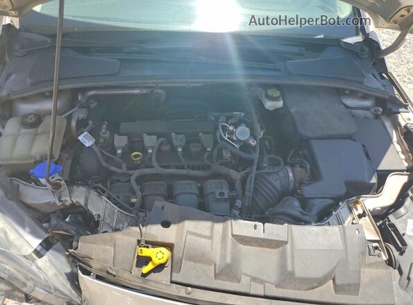 1FADP3H20HL237172 2017 FORD FOCUS Tan Rear interior view