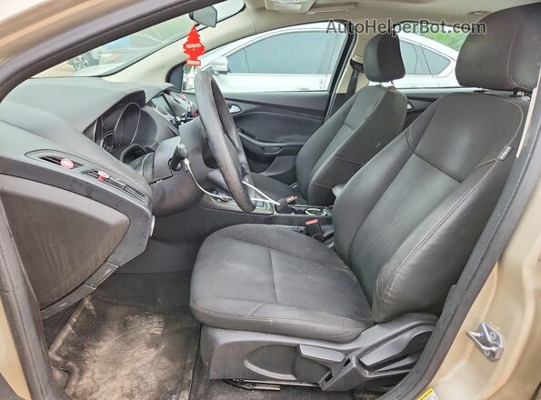 1FADP3H20HL237172 2017 FORD FOCUS Tan Front interior view