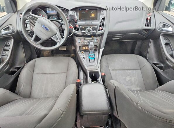 1FADP3H20HL237172 2017 FORD FOCUS Tan Dashboard view