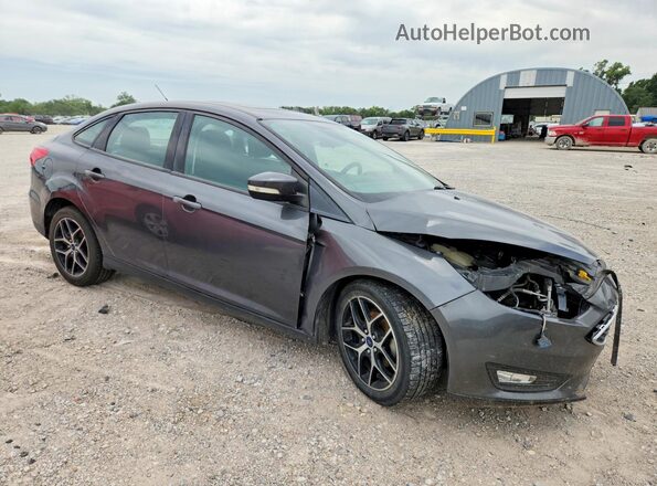 1FADP3H20HL319077 2017 FORD FOCUS Gray Przód prawy